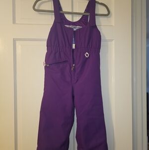Obermeyer Kids Purple Overalls